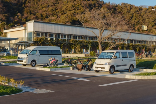 都市交流施設・道の駅保田小附属ようちえん RVパーク写真