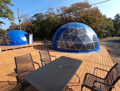 RVパーク ハロー京都の海写真