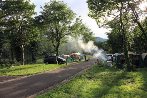 休暇村妙高笹ヶ峰キャンプ場写真
