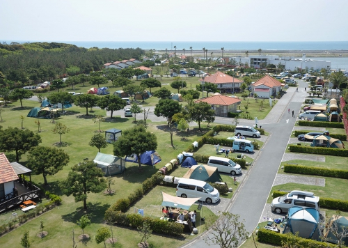 竜洋海洋公園オートキャンプ場写真