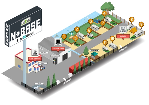 RVパーク N*BASE写真