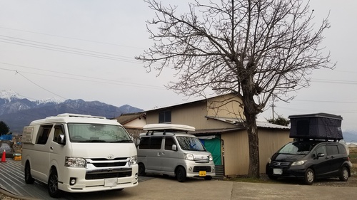 RVパーク しの389安曇野ステーション(Motorhome Overnight Station in Azumino)写真