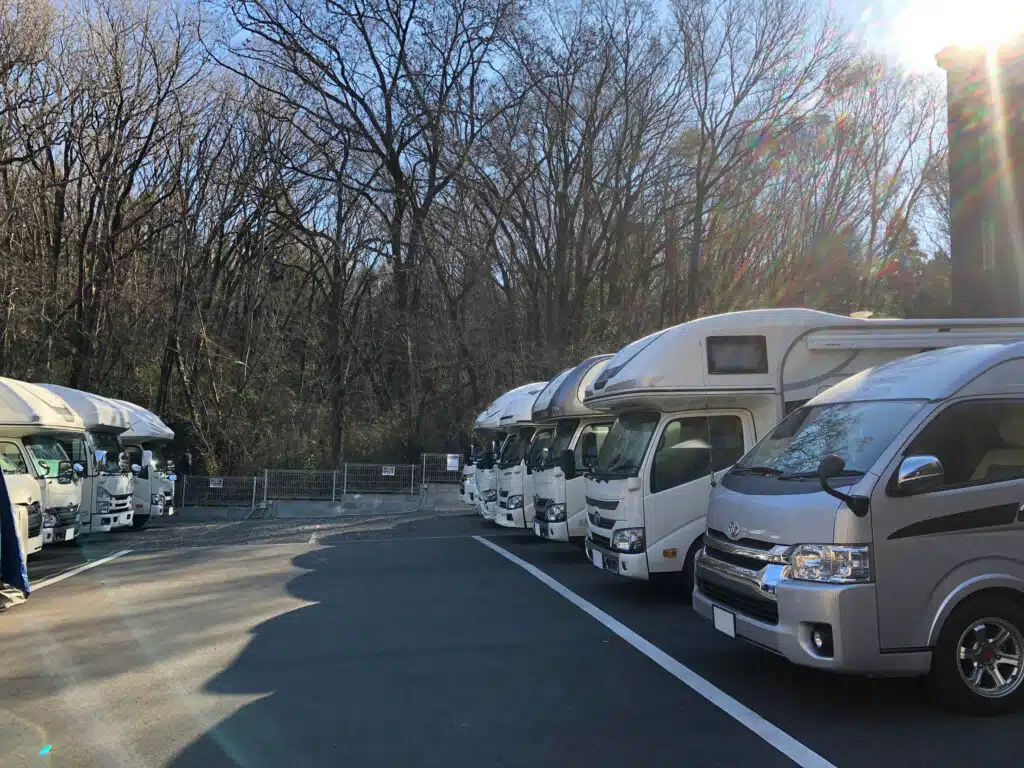 旅する車　宇津貫BASE写真