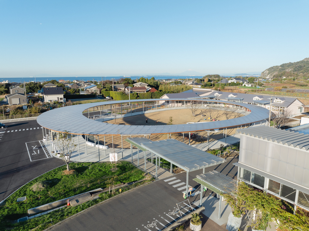 都市交流施設・道の駅保田小附属ようちえん　RVパーク写真