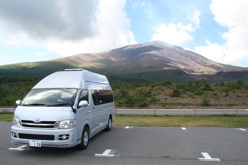 浅間山　裏　表？