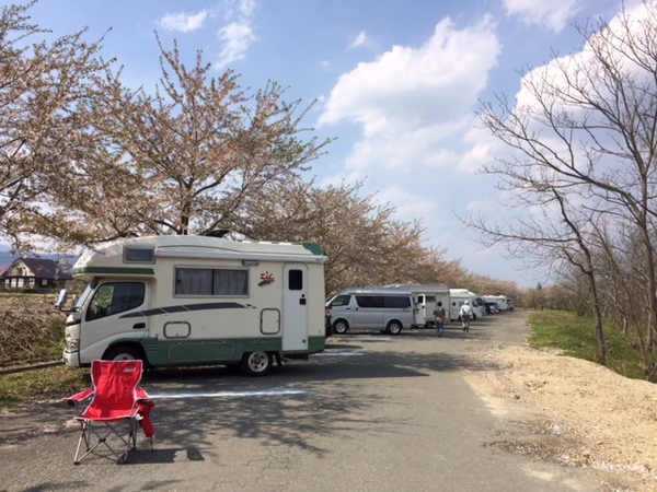 ＲＶパーク碁点温泉・最上川三難所