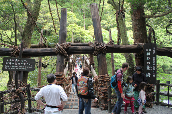 祖谷のかずら橋