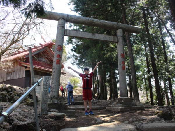 男坂29丁目：大山山頂