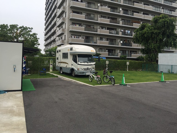 初RVパーク体験の写真