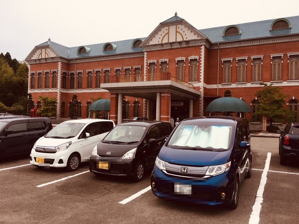 道の駅で車中泊の写真