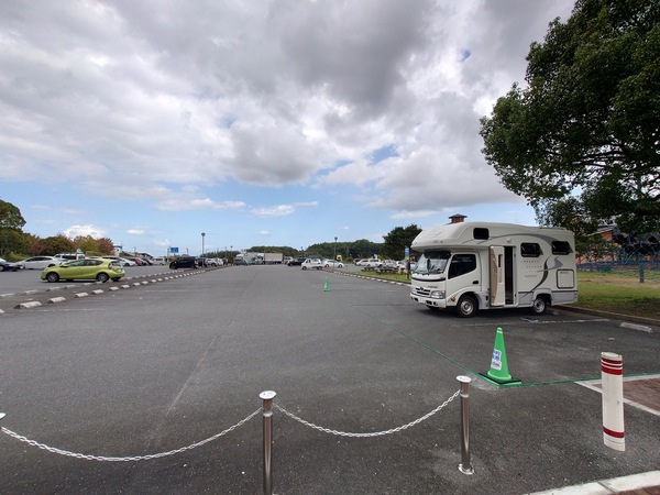 温泉併設のRVパークの写真