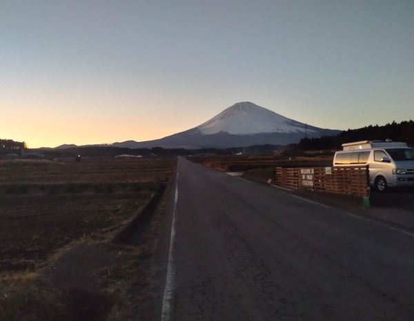 富士山絶景の写真